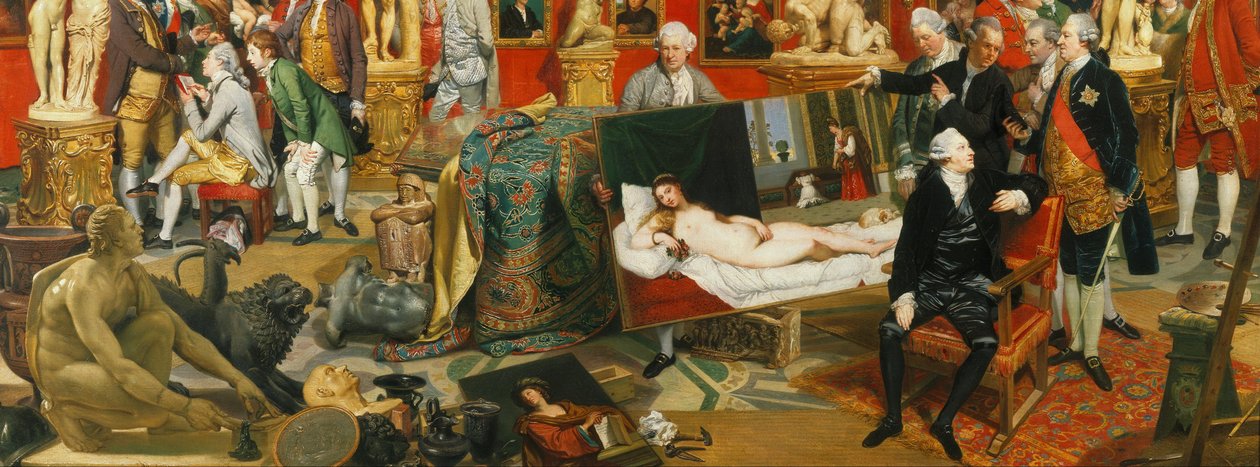 Trybuna Uffizi autorstwa Johan Joseph Zoffany