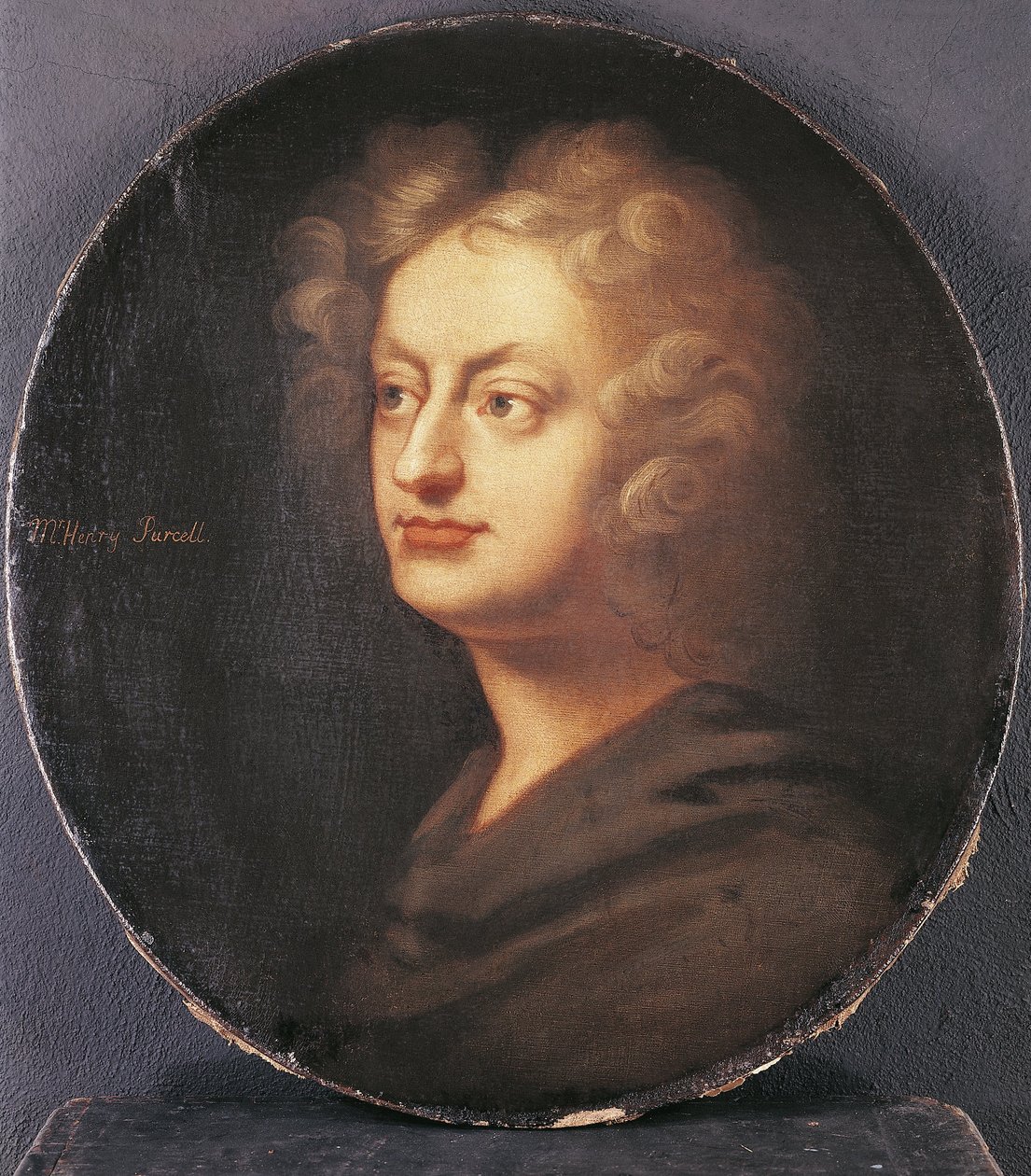 Henry Purcell, c.1695 (olej na płótnie) autorstwa Johann (after) Closterman