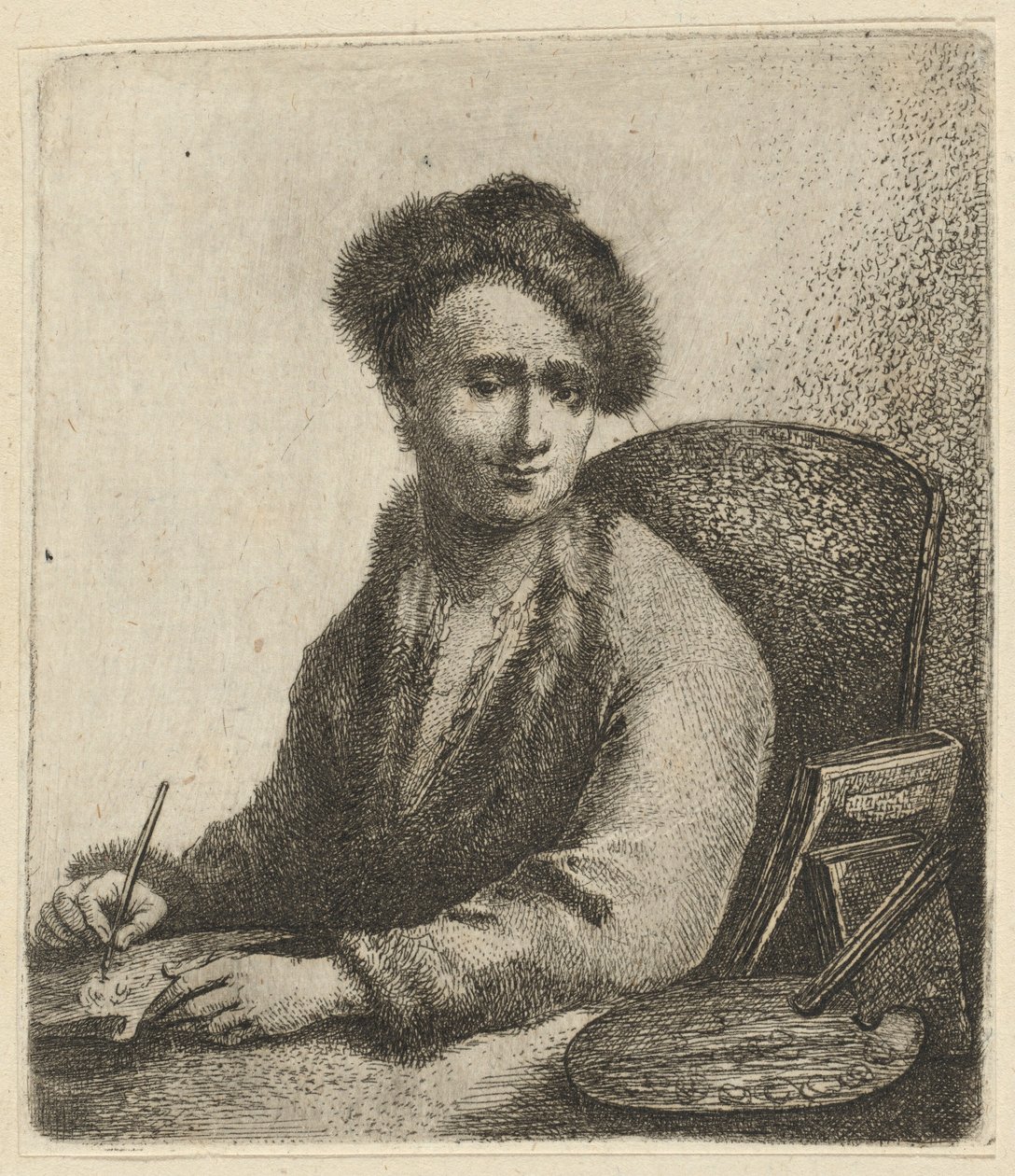 Autoportret autorstwa Johann Andreas Benjamin Nothnagel