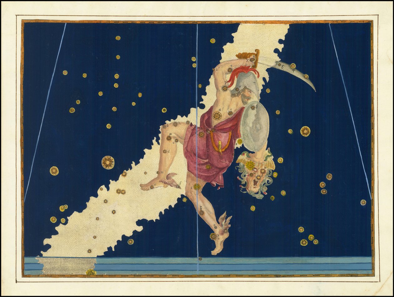 Johann Bayer, Perseus autorstwa Johann Bayer