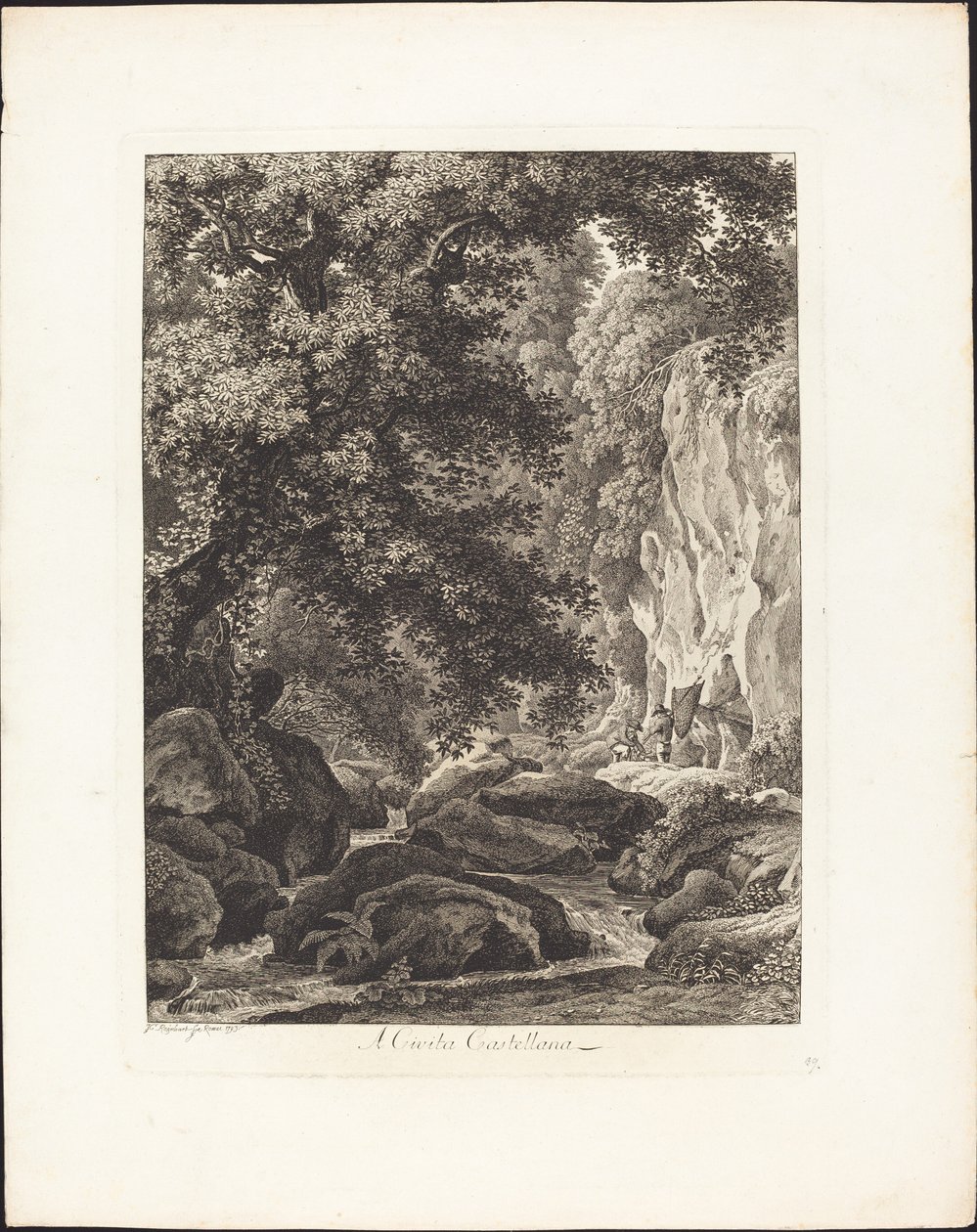 Do Cività Castilian autorstwa Johann Christian Reinhart