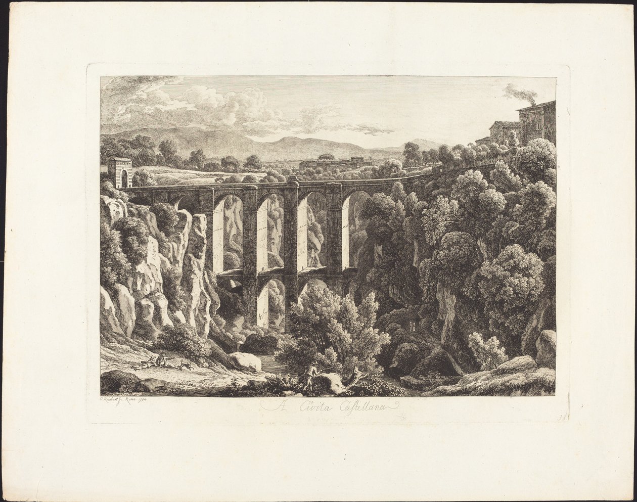 Do Cività Castilian autorstwa Johann Christian Reinhart