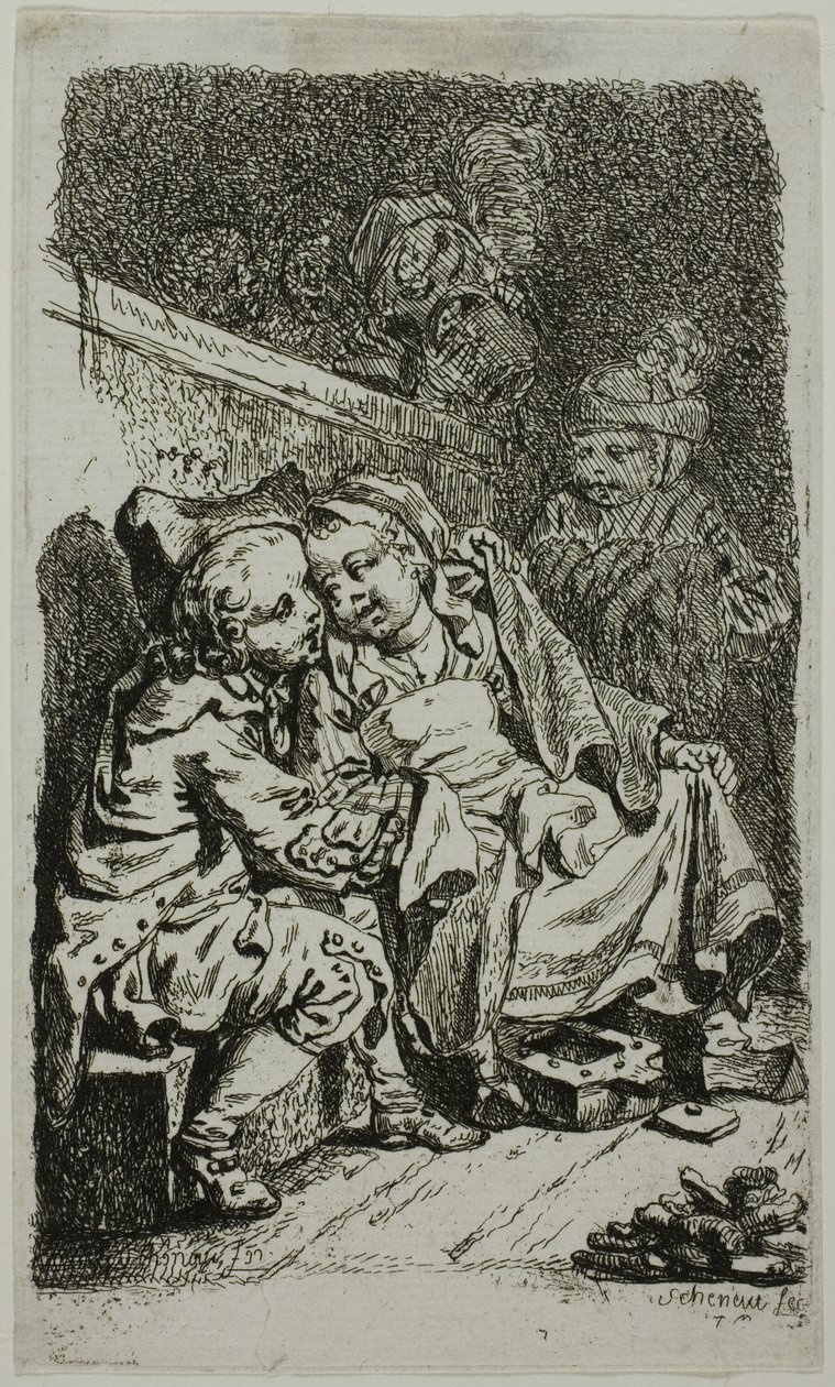 Ochrona przed zimnem autorstwa Johann Eleazar Schenau