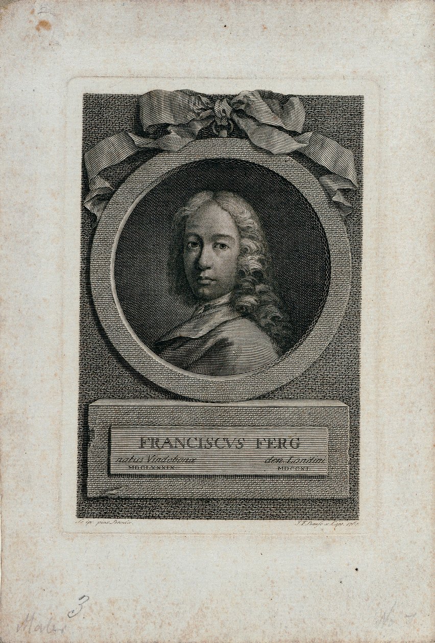 Franz de Paula Ferg autorstwa Johann Friedrich Bause