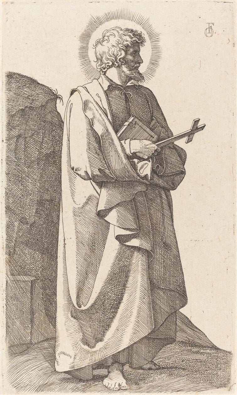 Św. Filip Neri autorstwa Johann Friedrich Overbeck