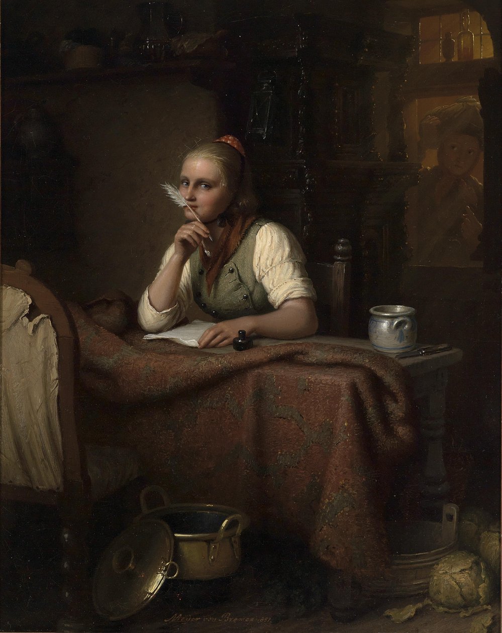Litera autorstwa Johann Georg Meyer