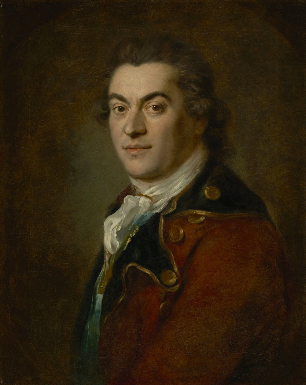 Portret nieznanego autorstwa Johann Georg von Edlinger