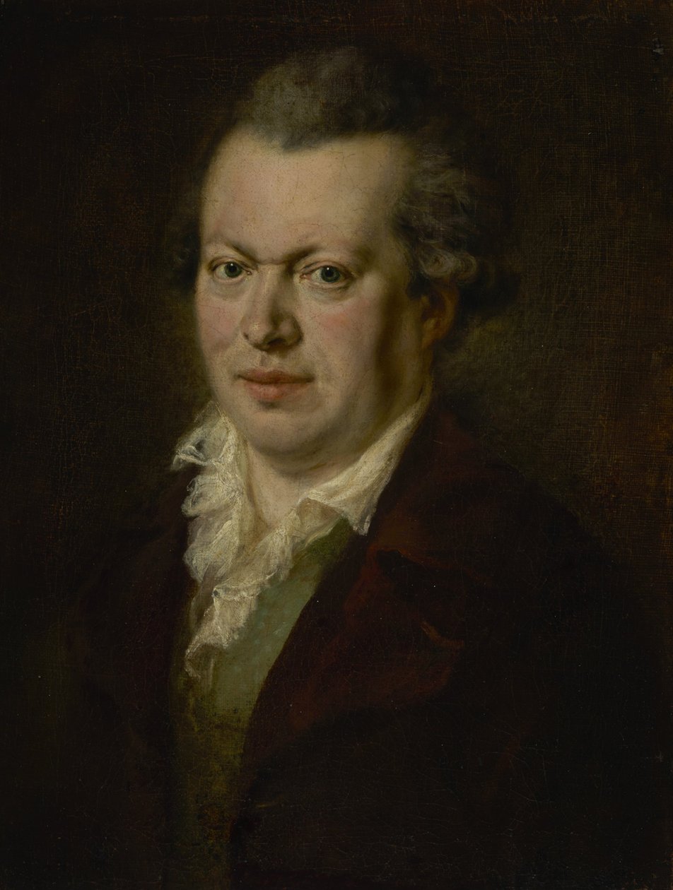 męski portret autorstwa Johann Georg von Edlinger