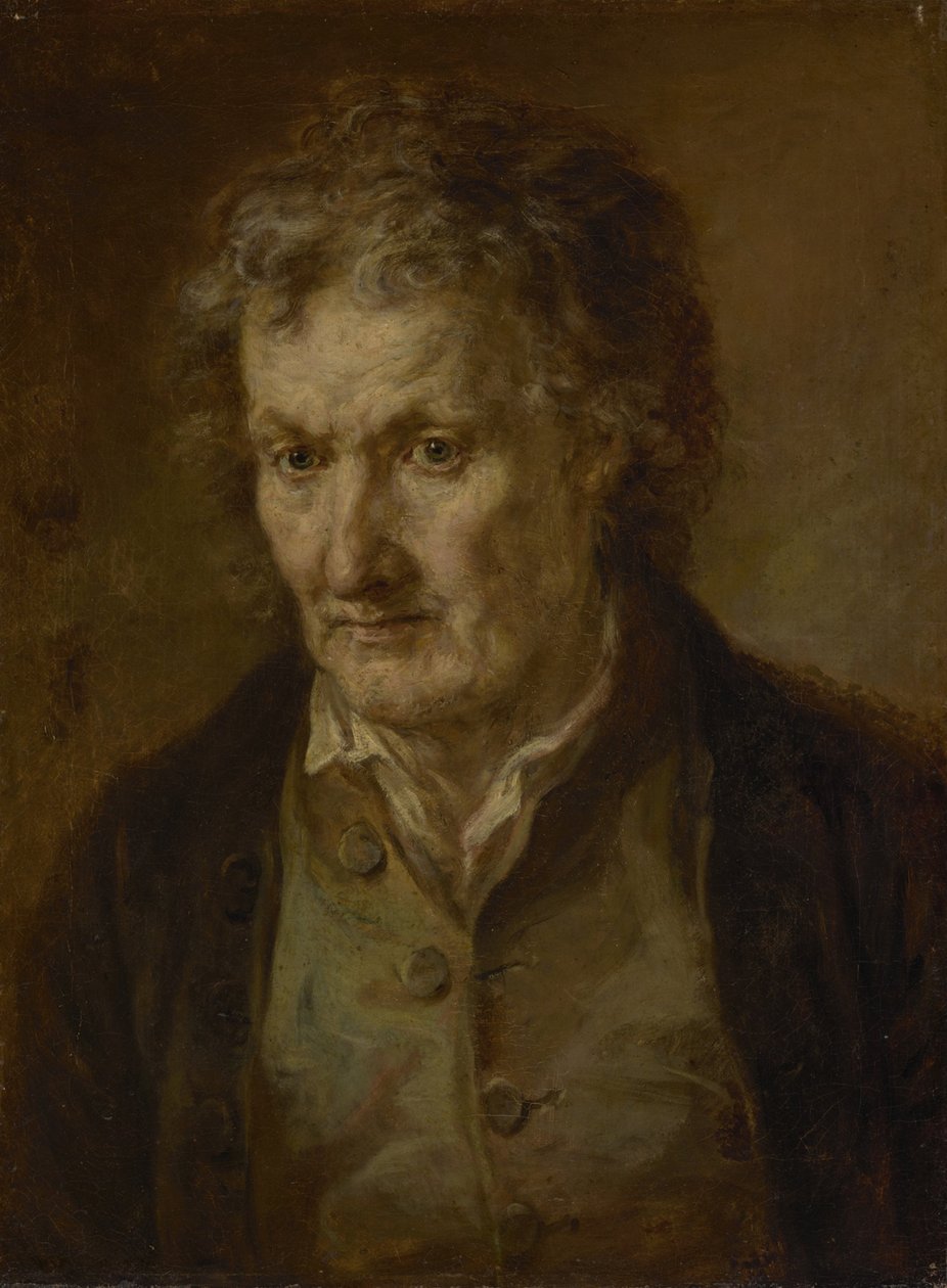 męski portret autorstwa Johann Georg von Edlinger