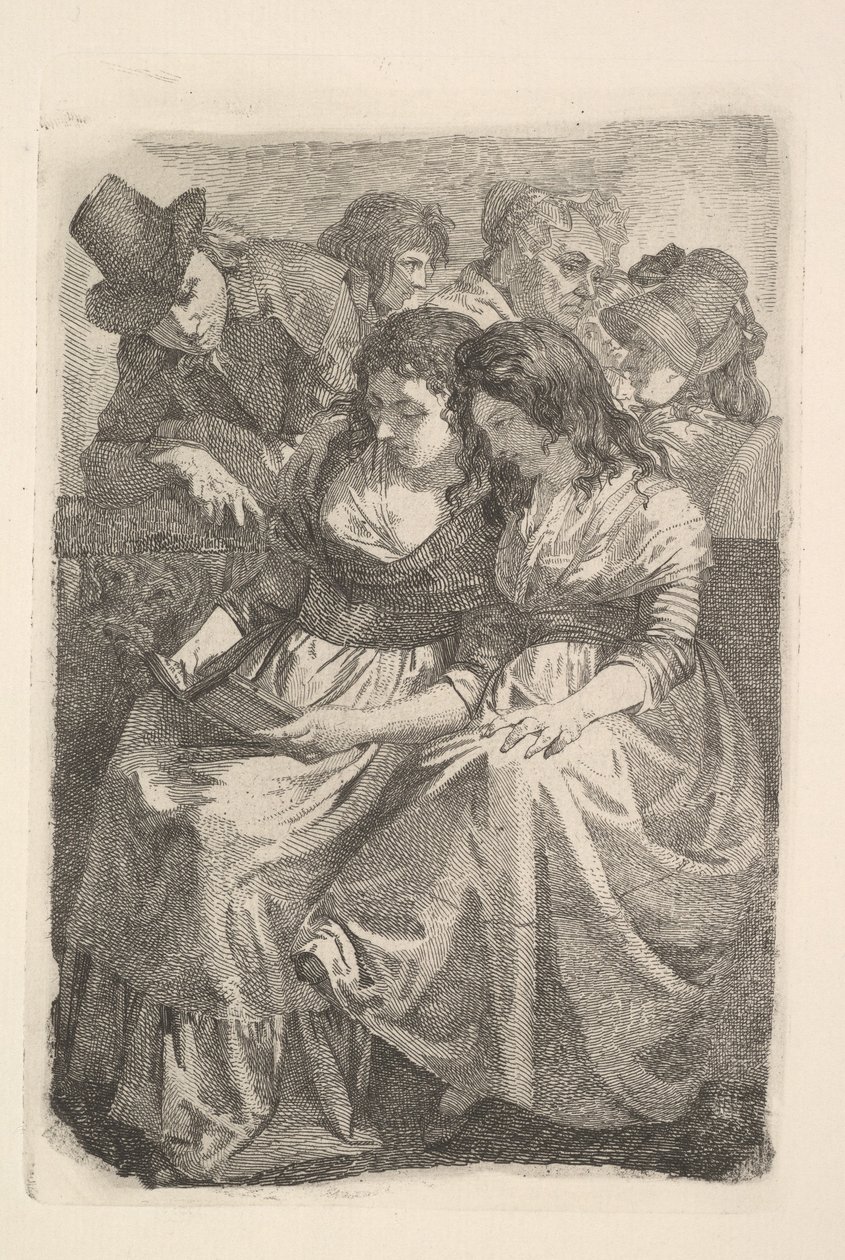 Schadow i jego rodzina, 1925. autorstwa Johann Gottfried Schadow