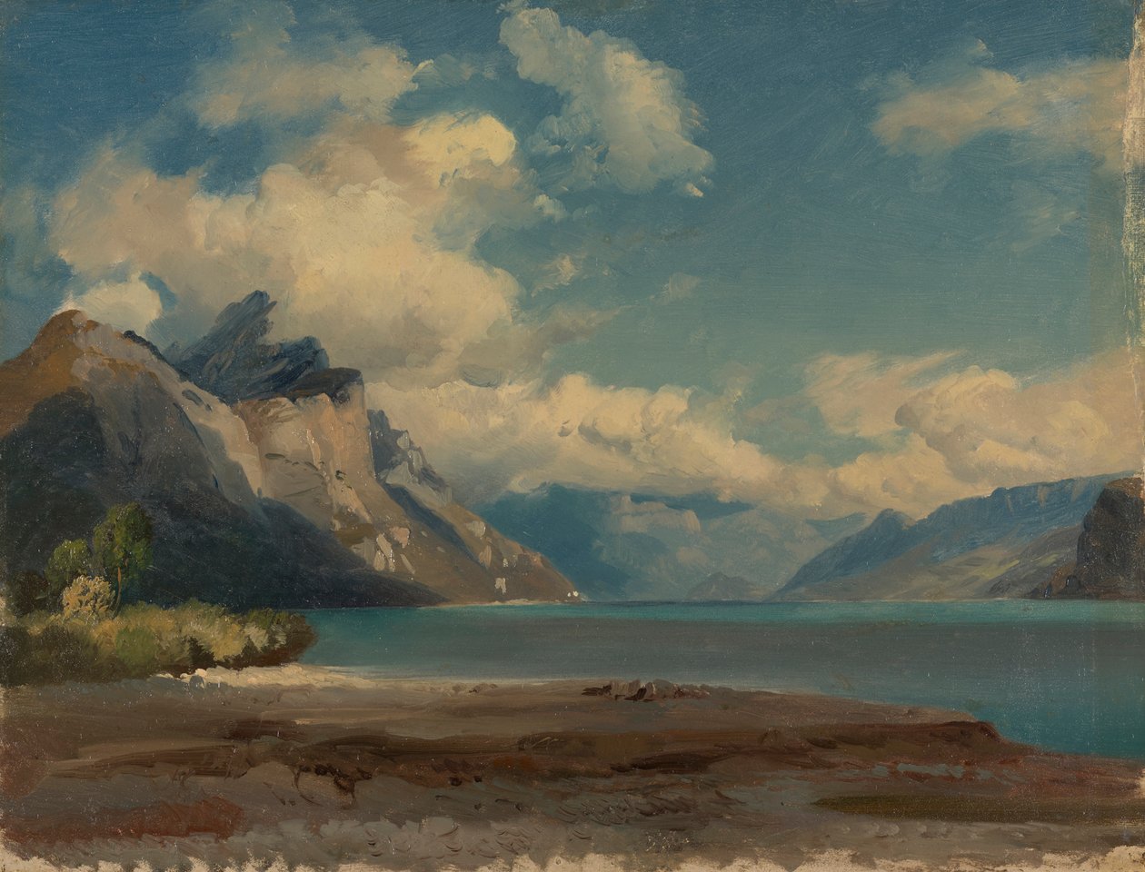W Weesen am Walensee, Szwajcaria autorstwa Johann Gottfried Steffan