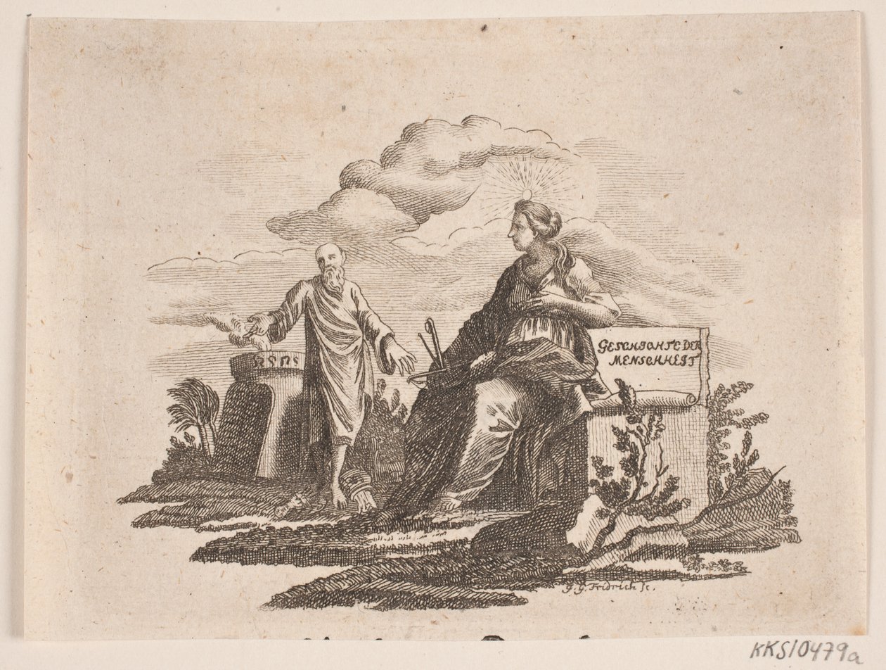 Winieta dla H. Niemeyera „Charakterystyka biblijna” autorstwa Johann Gottlieb Friedrich