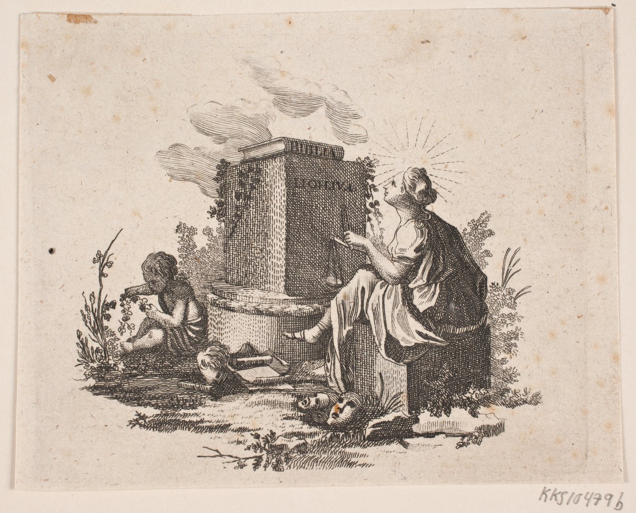 Winieta dla H. Niemeyera „Charakterystyka biblijna” autorstwa Johann Gottlieb Friedrich