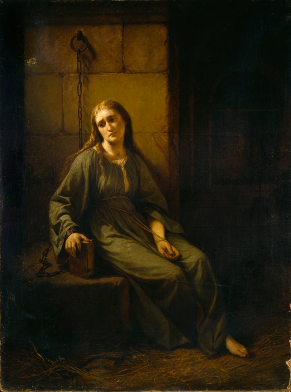 Małgorzata w więzieniu, 1863-1867. autorstwa Johann Grund