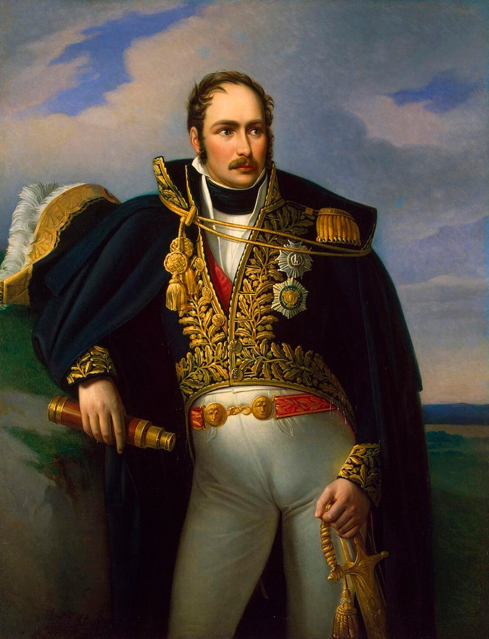 Eugeniusz de Beauharnais 1781-1824, 1830-1833. autorstwa Johann Heinrich Richter