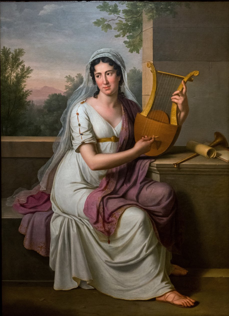 Isabella Colbran autorstwa Johann Heinrich Schmidt