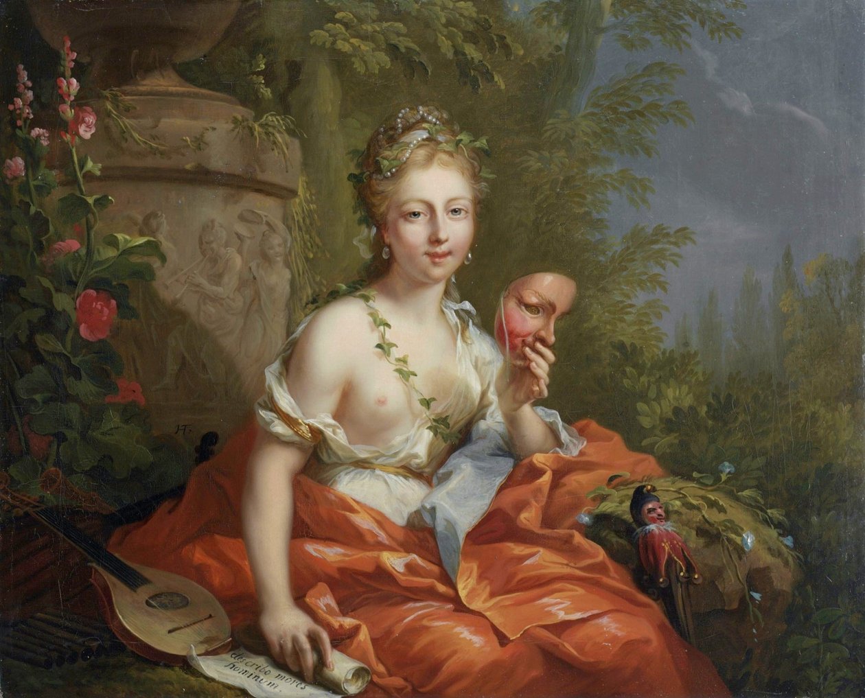 Dziewięć muz - Thalia (komedia) autorstwa Johann Heinrich Tischbein