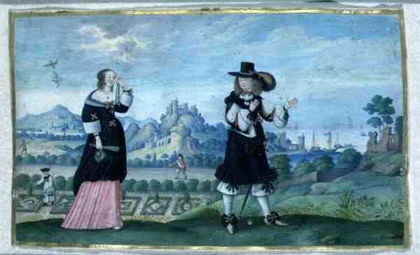 Czułe pożegnanie autorstwa Johann Jacob Besserer