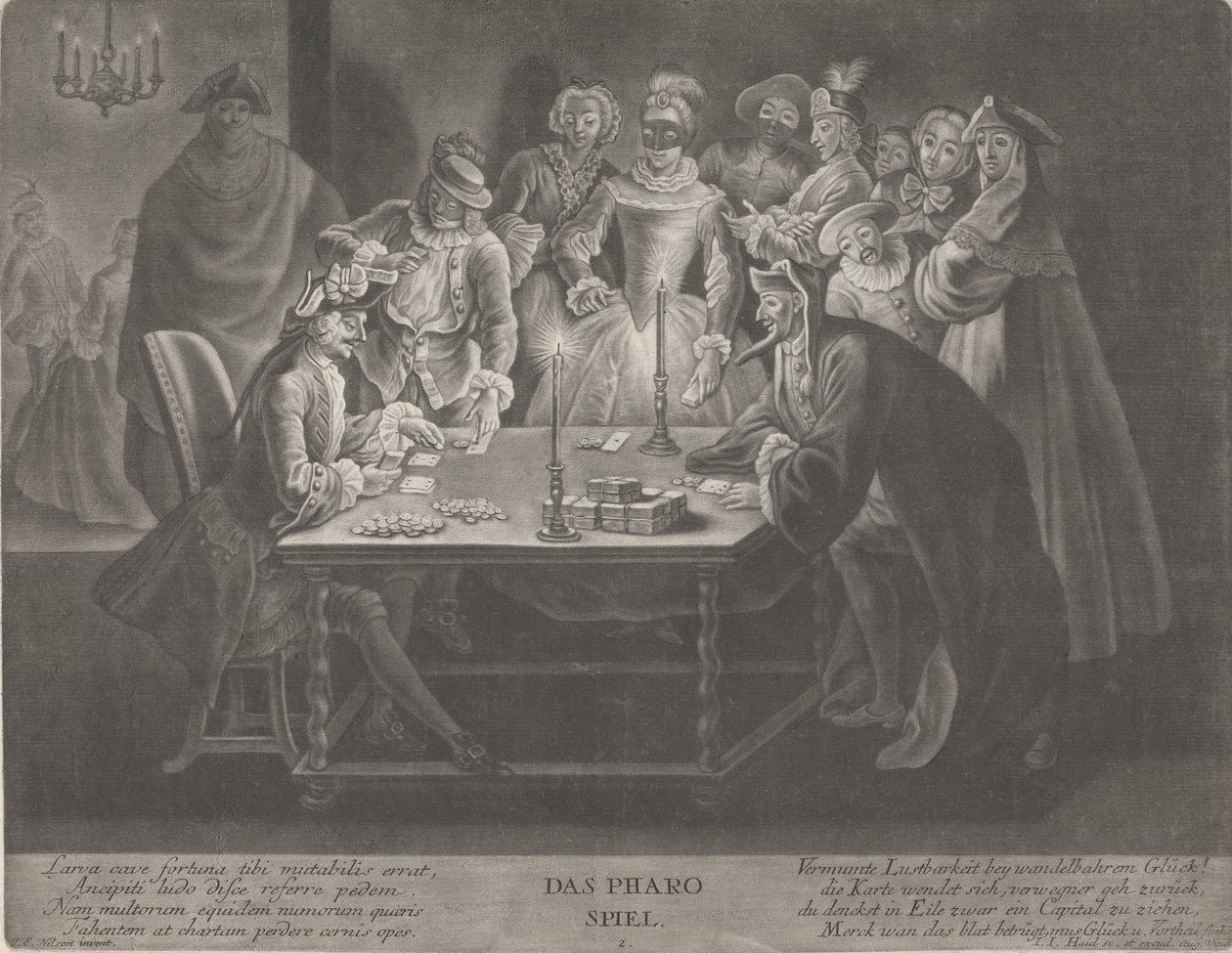 Gra Faraon autorstwa Johann Jacobus Haid