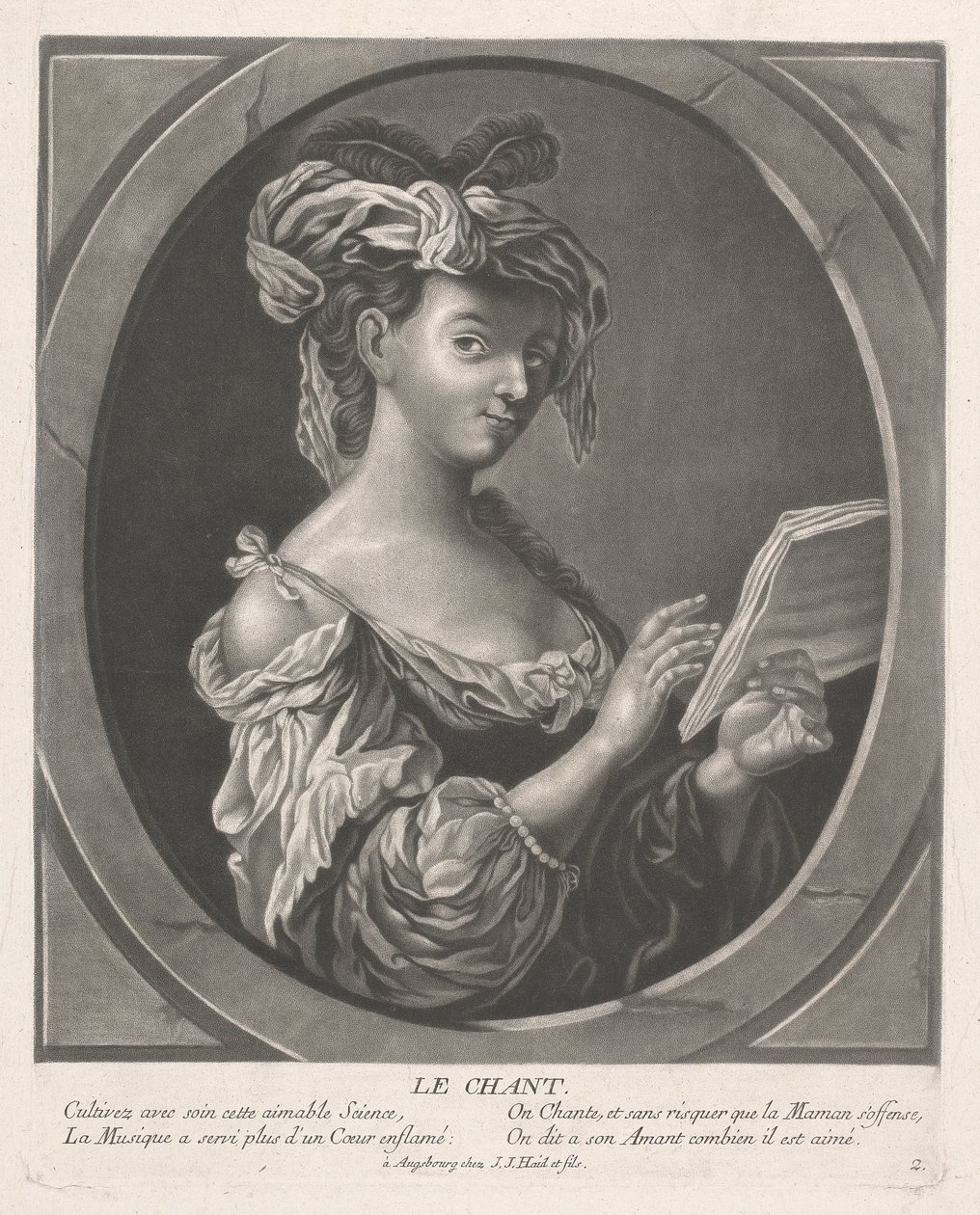 Śpiewanie autorstwa Johann Jacobus Haid