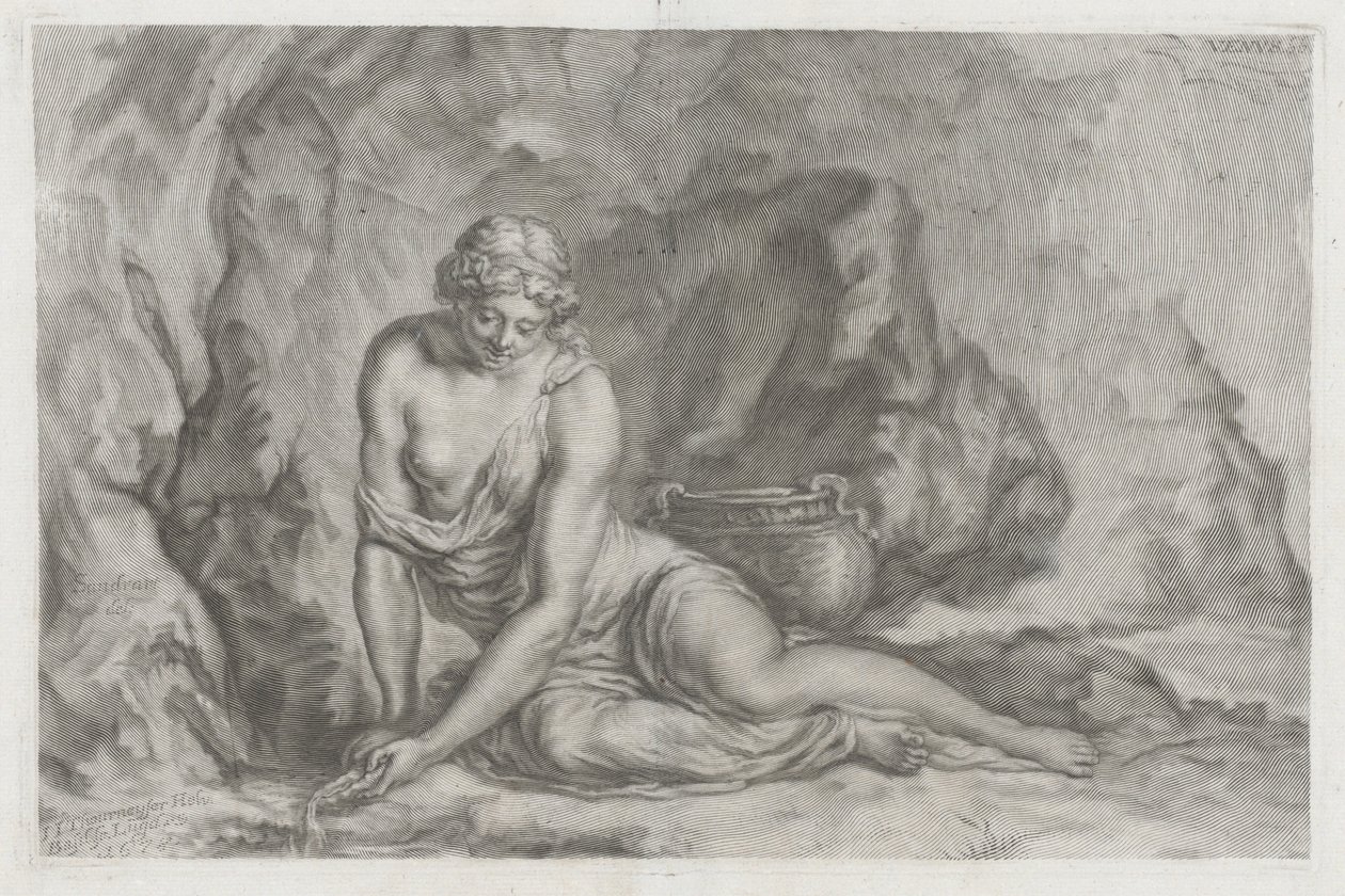 Wenus autorstwa Johann Jakob Thourneysen, after Joachim von Sandrart I, after the Antique
