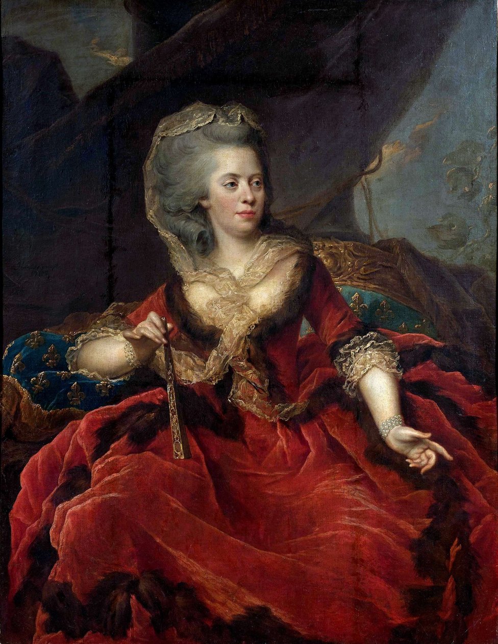 Johann Julius Heinsius - Madame Adélaïde autorstwa Johann Julius Heinsius