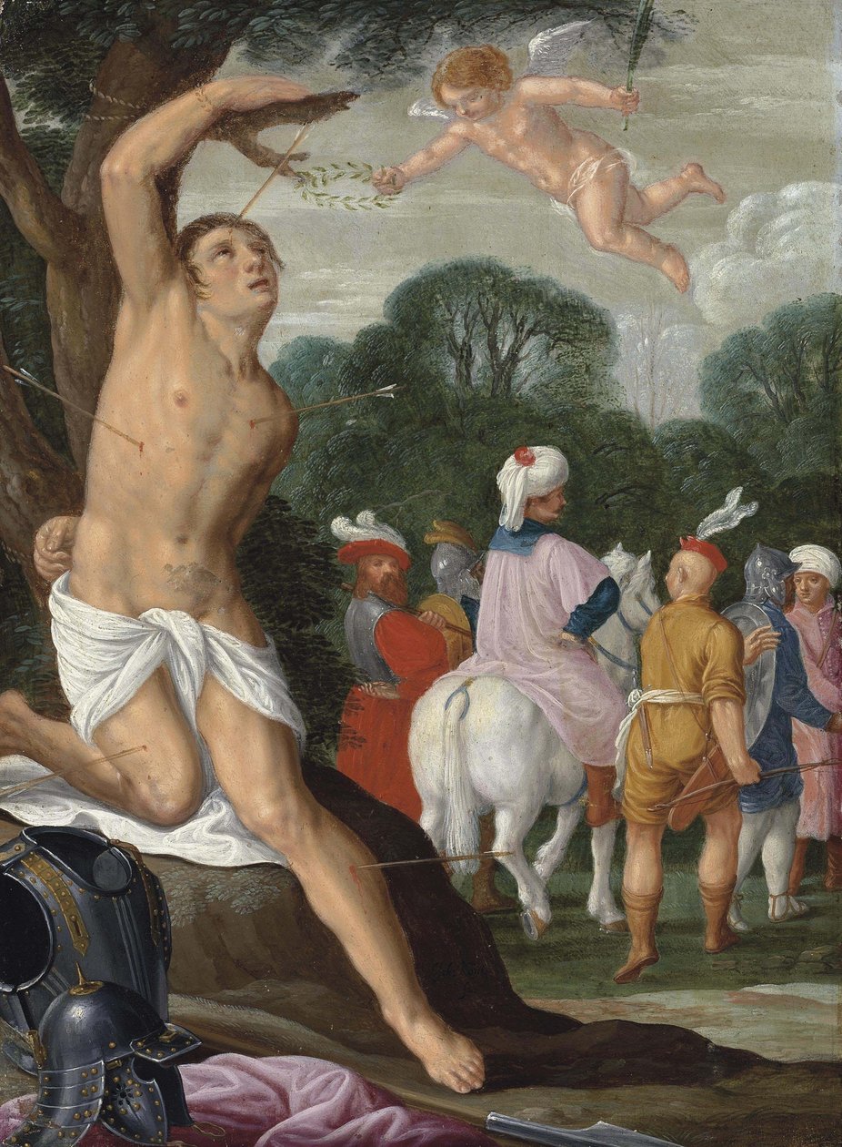 Męczeństwo świętego Sebastiana autorstwa Johann König