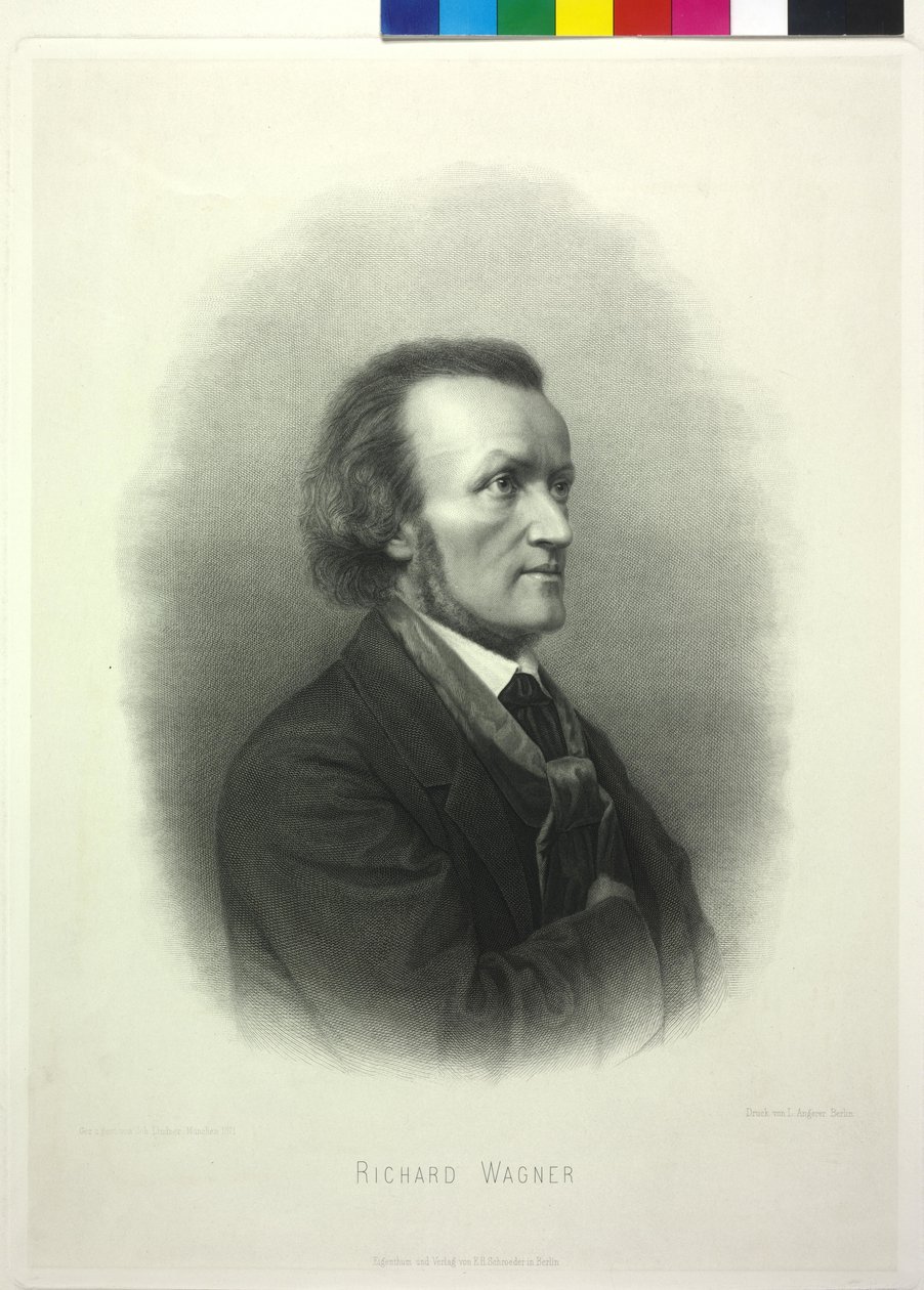Richard Wagner autorstwa Johann Lindner