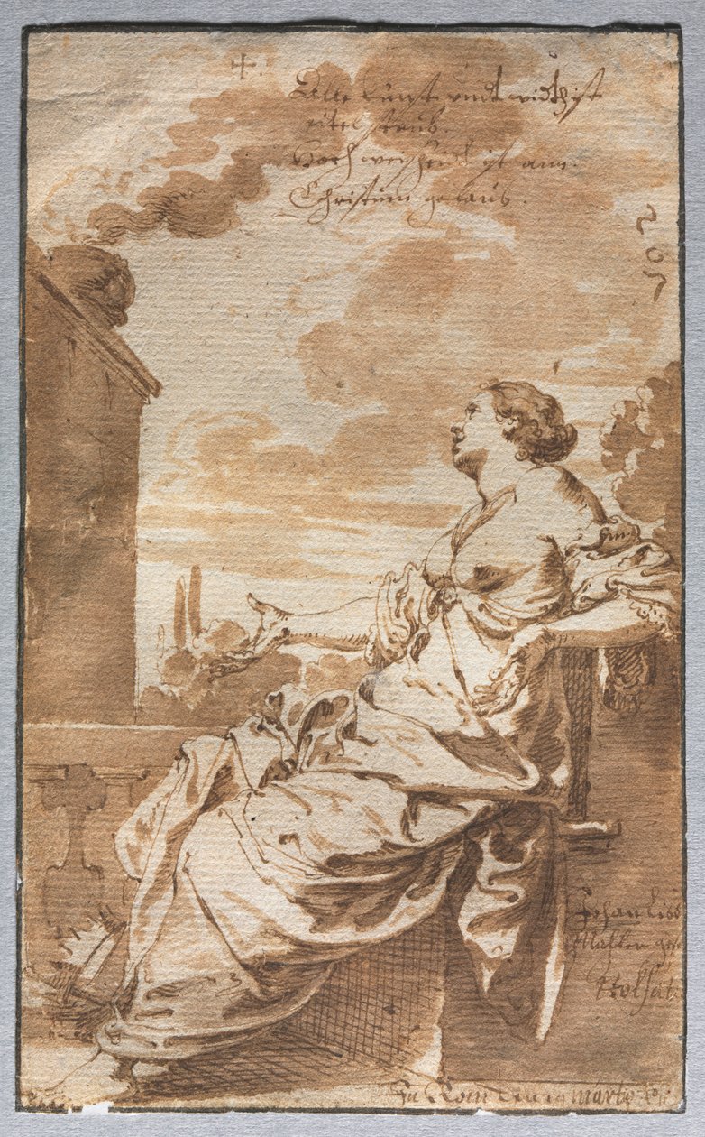 Alegoria wiary chrześcijańskiej, c. 1622. autorstwa Johann Liss
