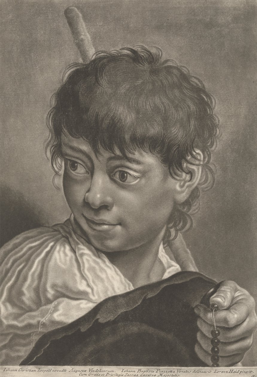 Młody wielbiciel autorstwa Johann Lorenz Haid