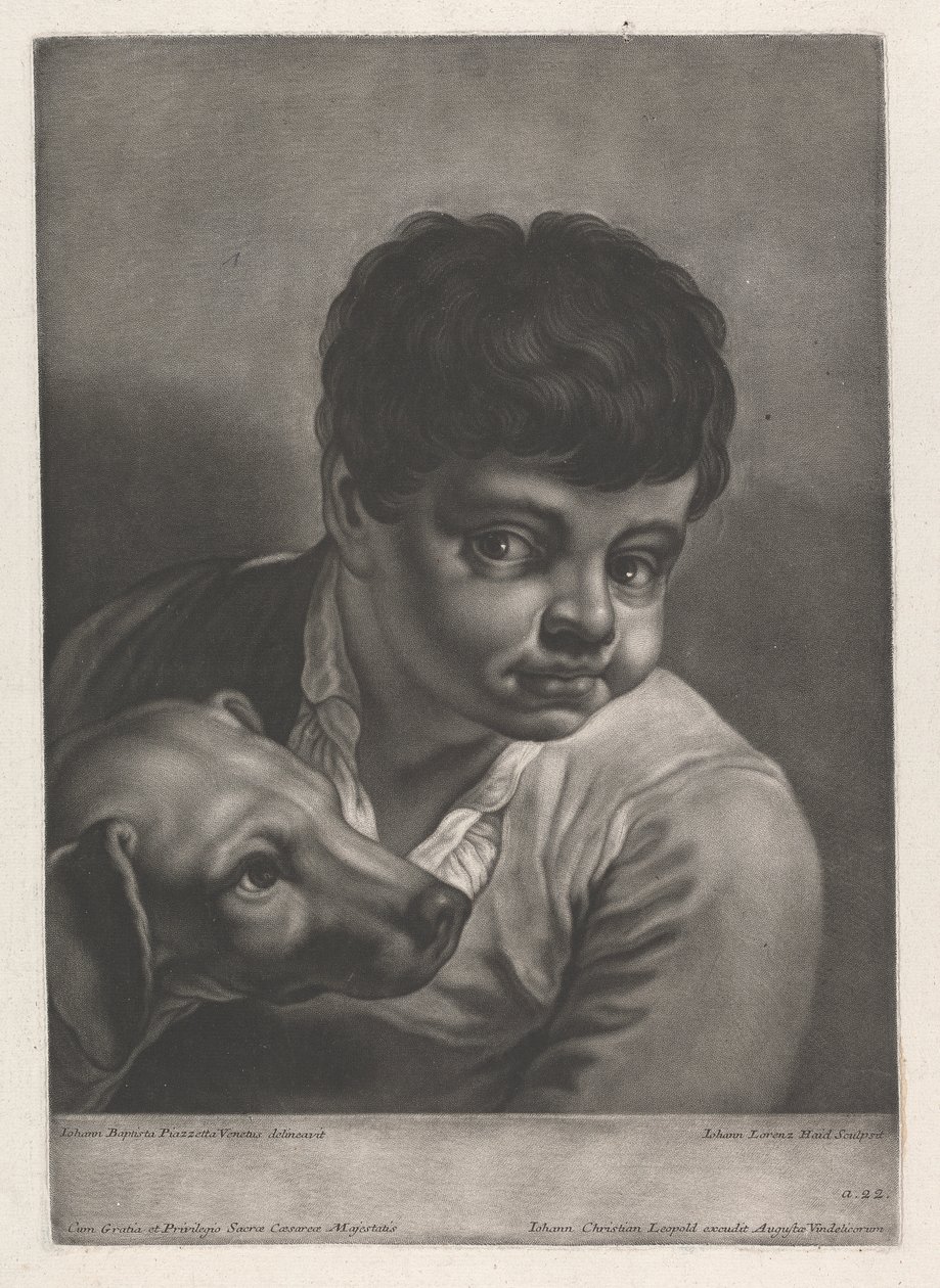 Portret mężczyzny autorstwa Johann Lorenz Haid