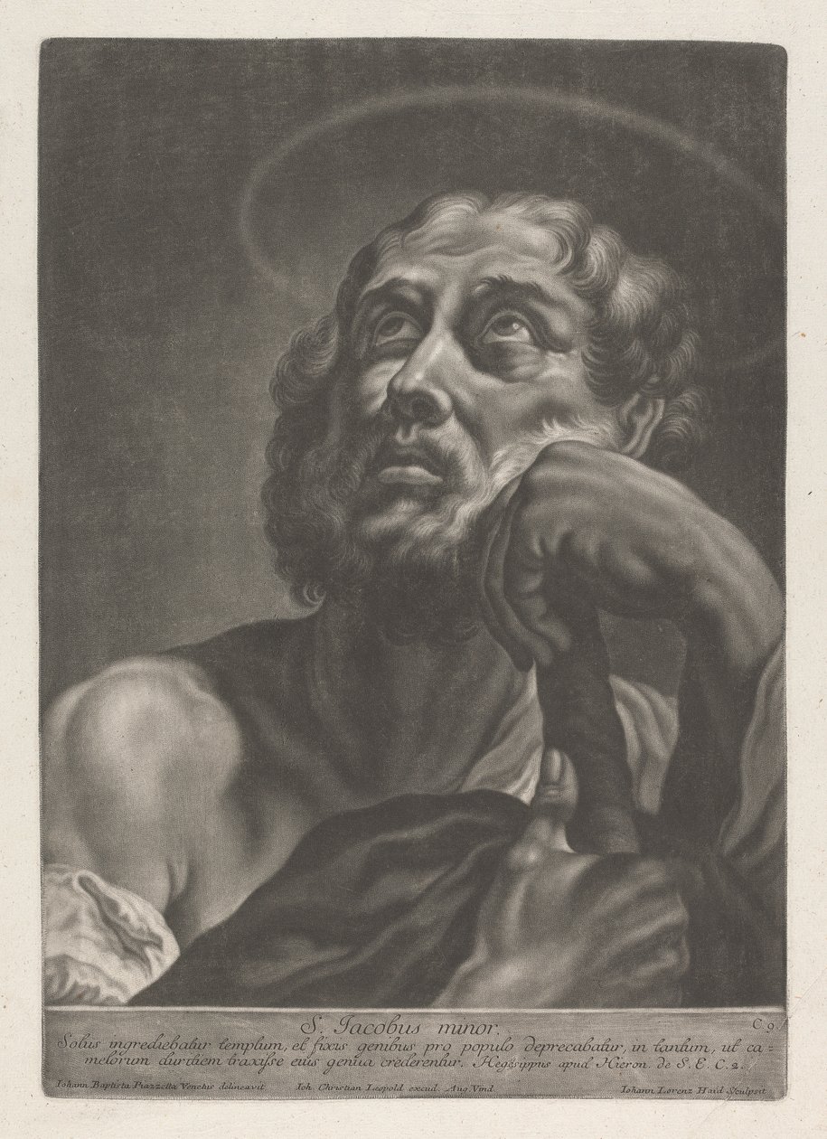 S. Jacobus Minorpolish autorstwa Johann Lorenz Haid