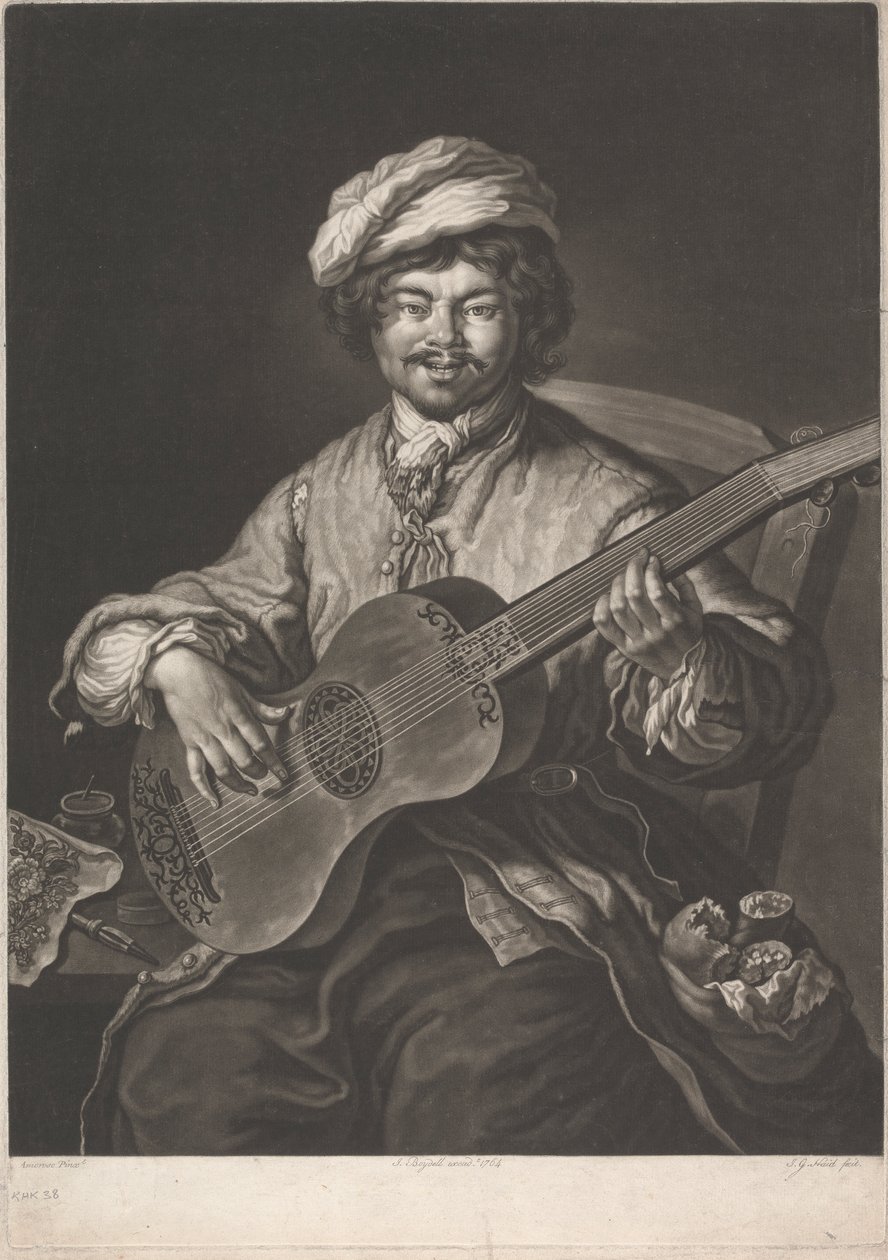 The Musicianпольский autorstwa Johann Lorenz Haid