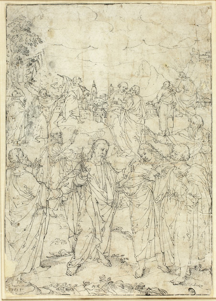 Chrystus i apostołowie autorstwa Johann Mathias Kager