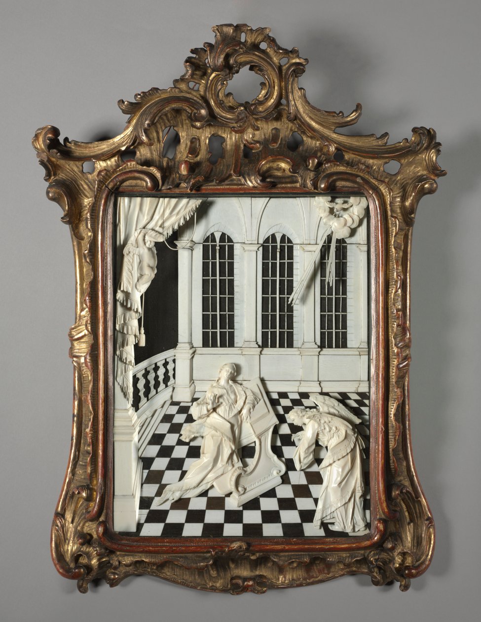 Zwiastowanie, 1750. autorstwa Johann Michael Düchert