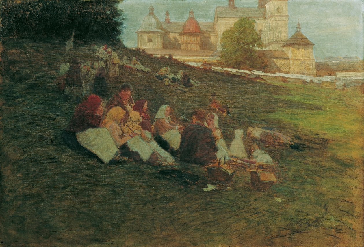 Kalwarya (bei Krakau) autorstwa Johann Nepomuk Geller