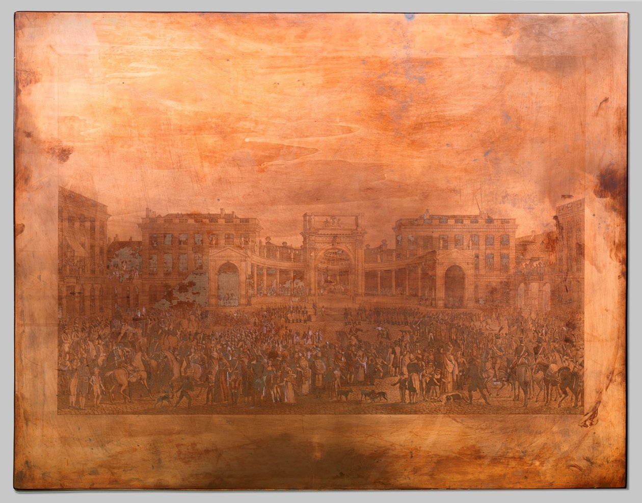 Hołd Wilhelma I w Brukseli autorstwa Johann Nepomuk Gibèle