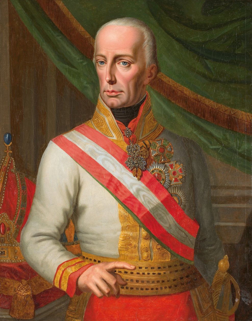 Cesarz Franciszek I (II) Austrii autorstwa Johann Nepomuk Höchle
