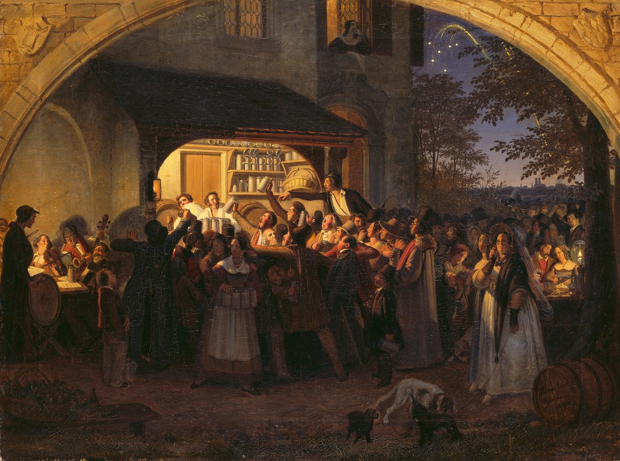 Festiwal Ogrodów w Monachium autorstwa Johann Peter Hasenclever