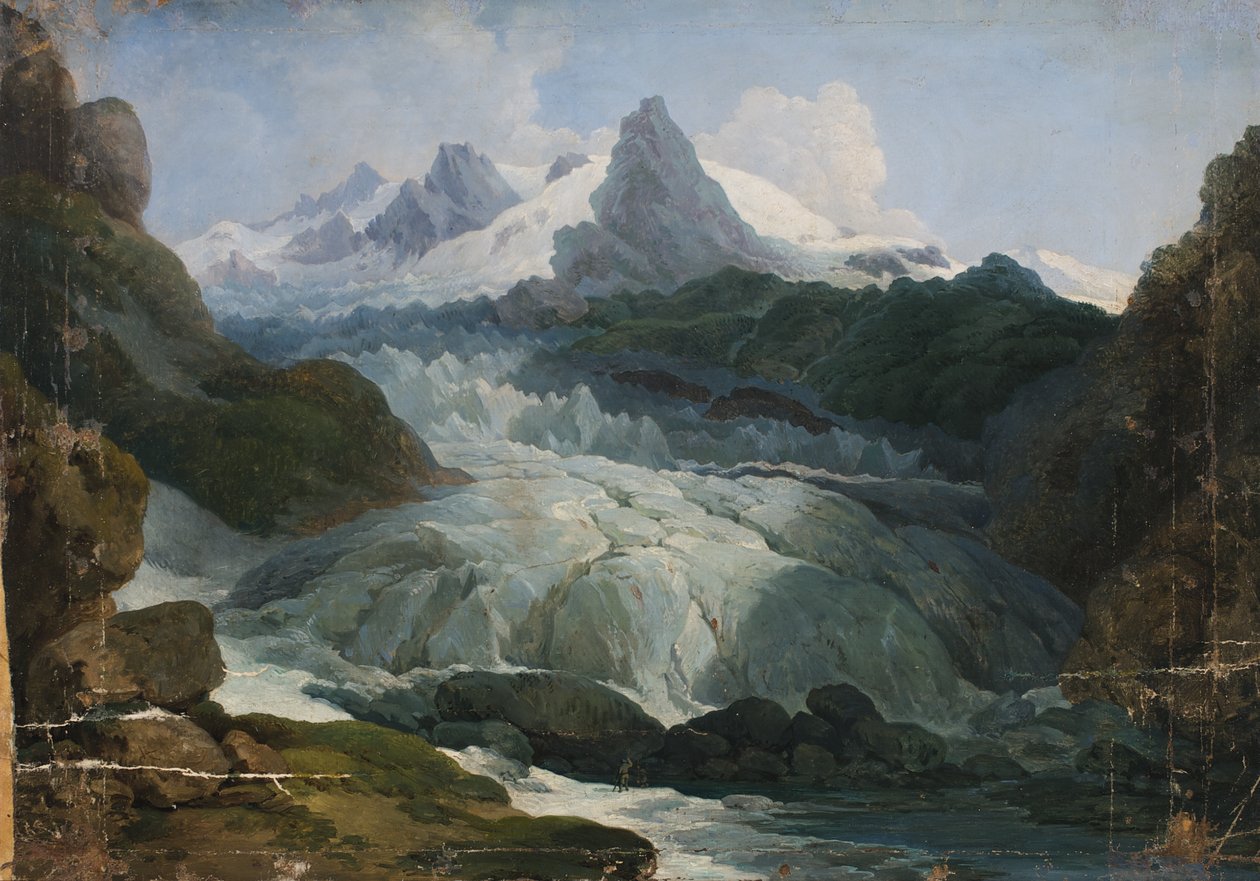 Lodowiec Rodanu autorstwa Johann Peter Krafft