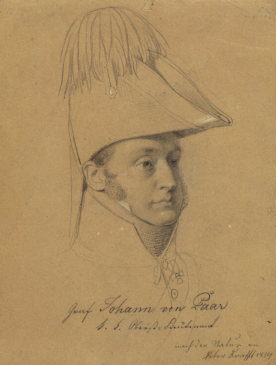 Hrabia Johann von Paar autorstwa Johann Peter Krafft
