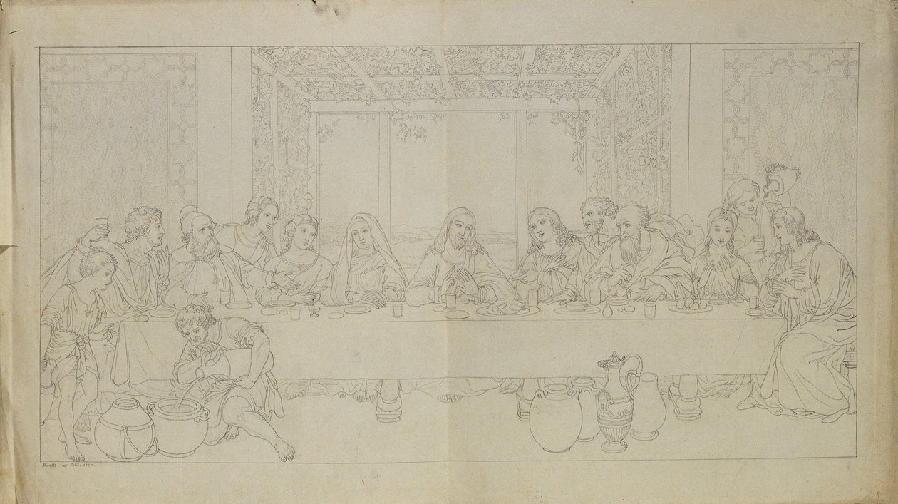 Ślub w Kanaanie autorstwa Johann Peter Krafft