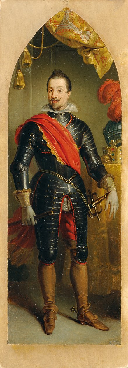 Stojący cesarz Ferdynand II autorstwa Johann Peter Krafft