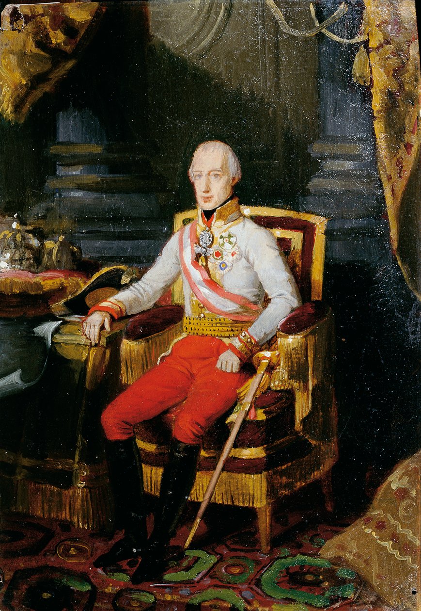 Cesarz Franciszek I Austriacki autorstwa Johann Peter Krafft