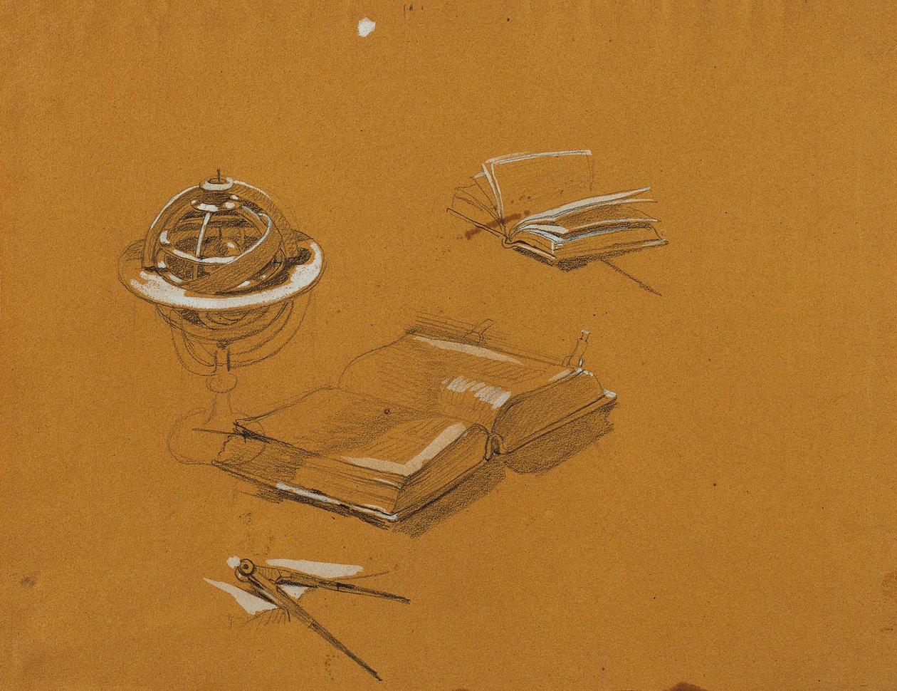 Studium do „Fausta w poranek wielkanocny” autorstwa Johann Peter Krafft