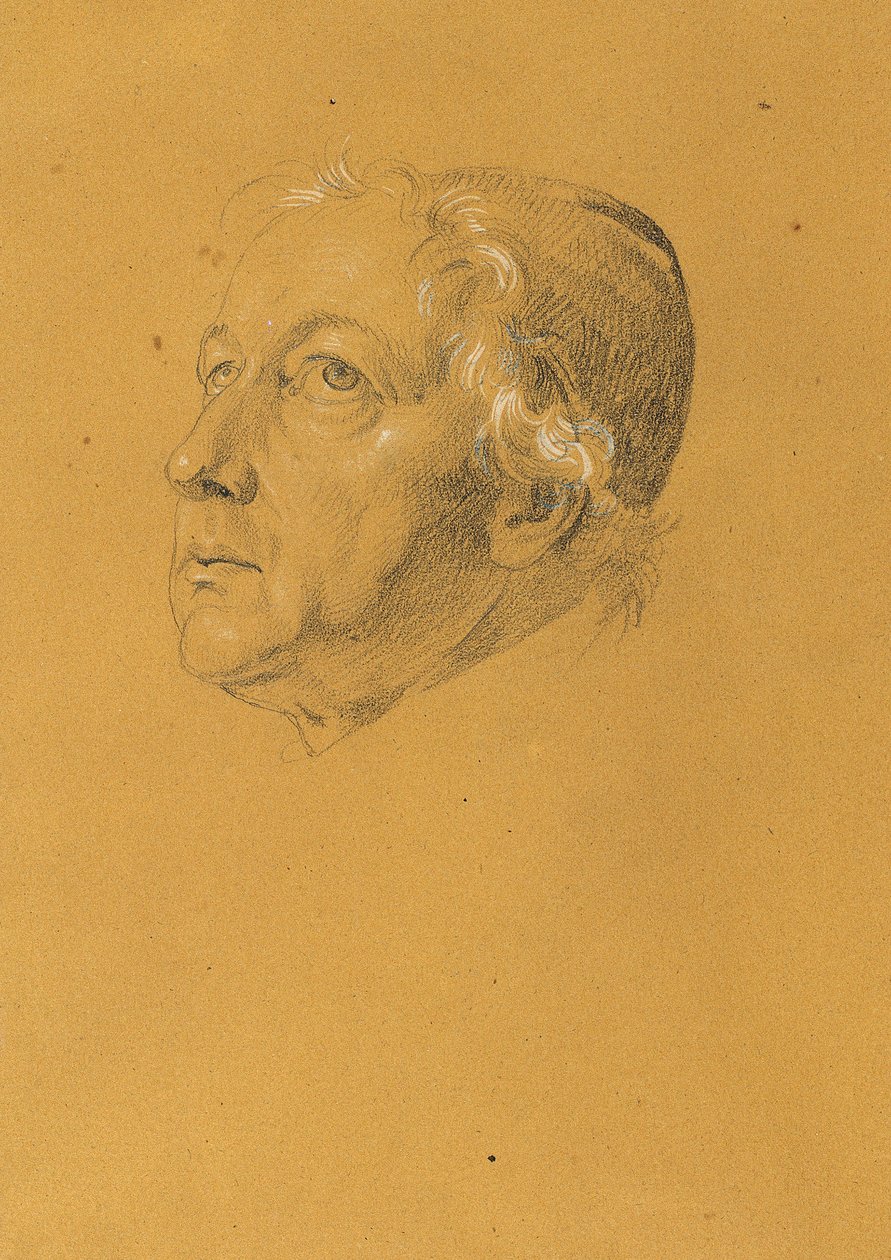 Studium na temat „Godziny śmierci Manfreda” autorstwa Johann Peter Krafft