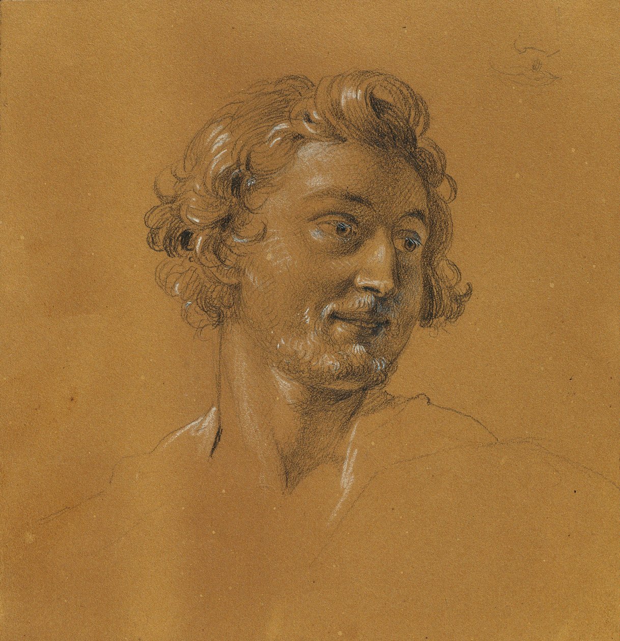 Studium dla „Rüdigera i Angeliki” autorstwa Johann Peter Krafft