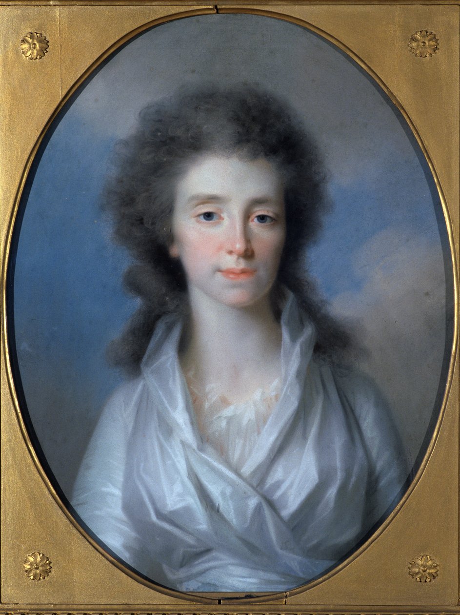 Luise, wielka księżna Saxe-Weimar-Eisenach autorstwa Johann Philipp Bach