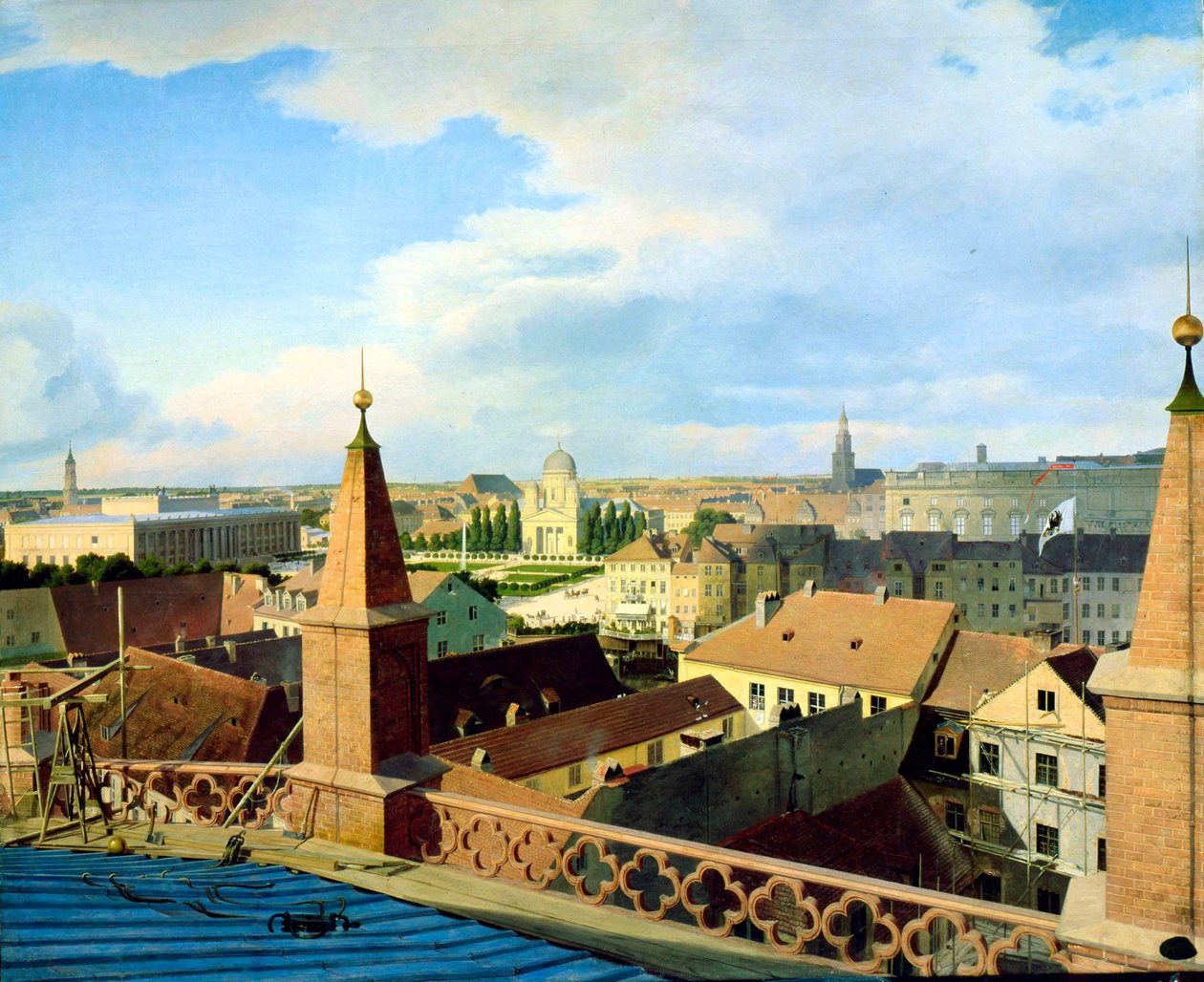 Berlin, połowa XIX wieku. autorstwa Johann Philipp Eduard Gartner