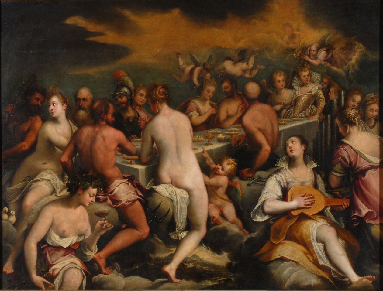 Święto Bogów autorstwa Johann Rottenhammer